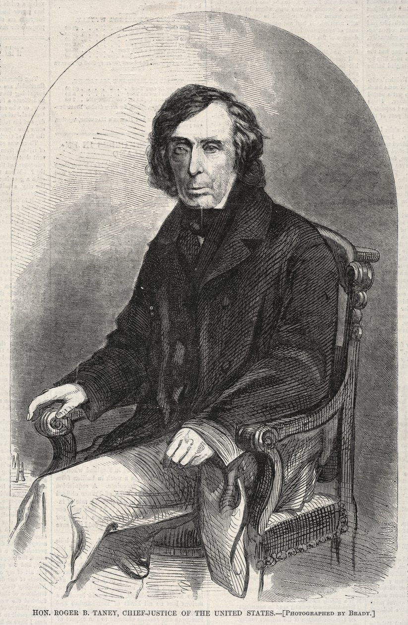 Hon. Roger B. Taney, Oberster Richter der Vereinigten Staaten von Winslow Homer
