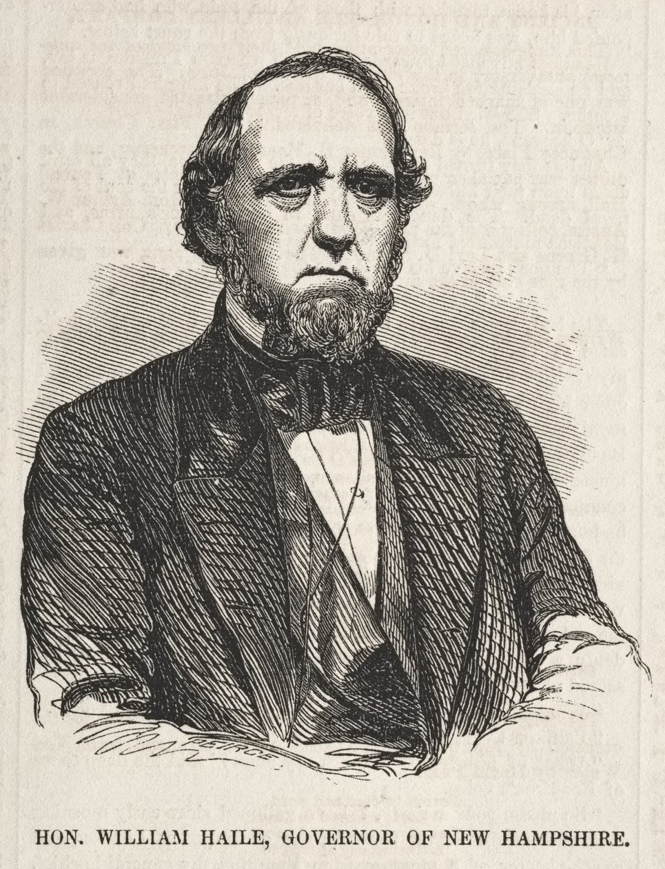 Hon. William Haile, Gouverneur von New Hampshire von Winslow Homer
