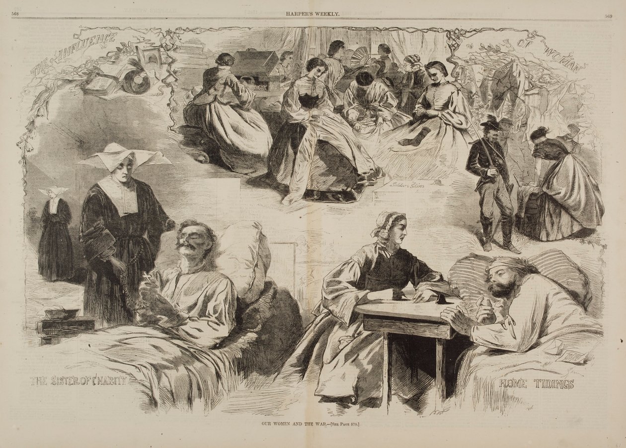 Unsere Frauen und der Krieg, aus Harper
