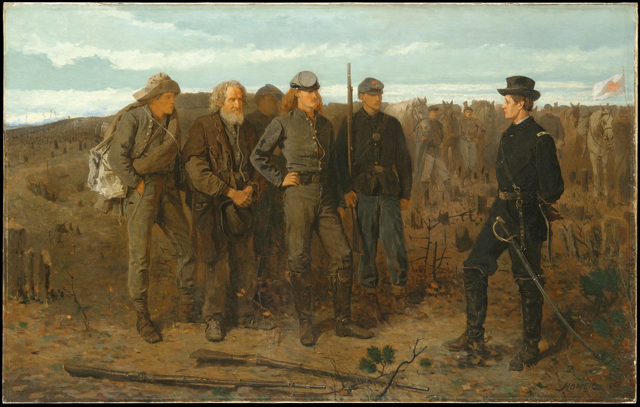 Gefangene von der Front von Winslow Homer
