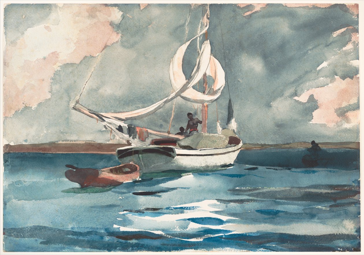 Sloop, Nassau von Winslow Homer