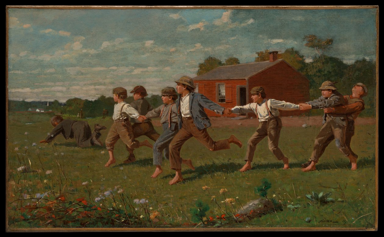 Fang die Peitsche von Winslow Homer