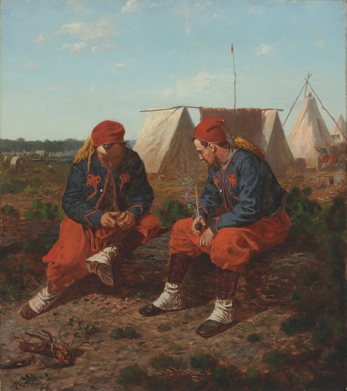 Die Brierwood-Pfeife von Winslow Homer