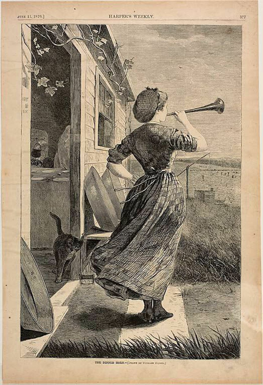 Das Abendhorn von Winslow Homer