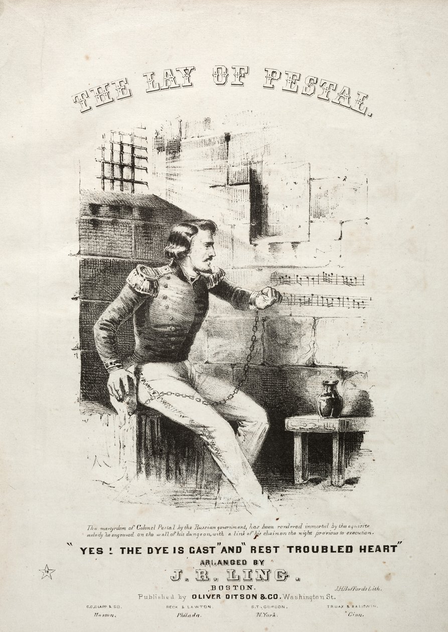 Das Lied von Pestal - Notenblatt von Winslow Homer