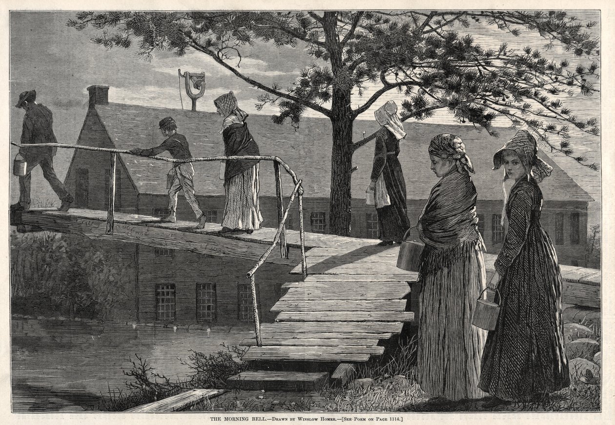 Die Morgenklingel von Winslow Homer