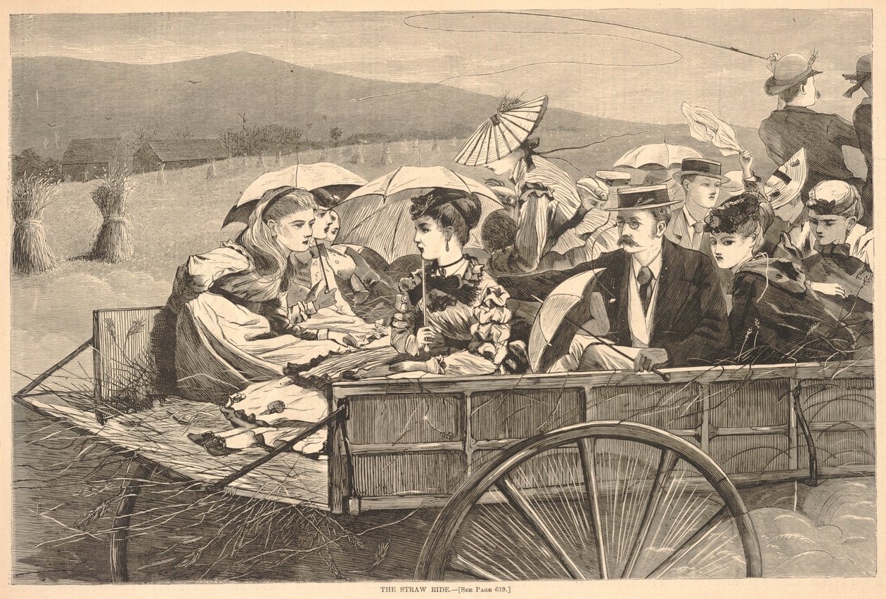 Die Strohfahrt, aus Harper