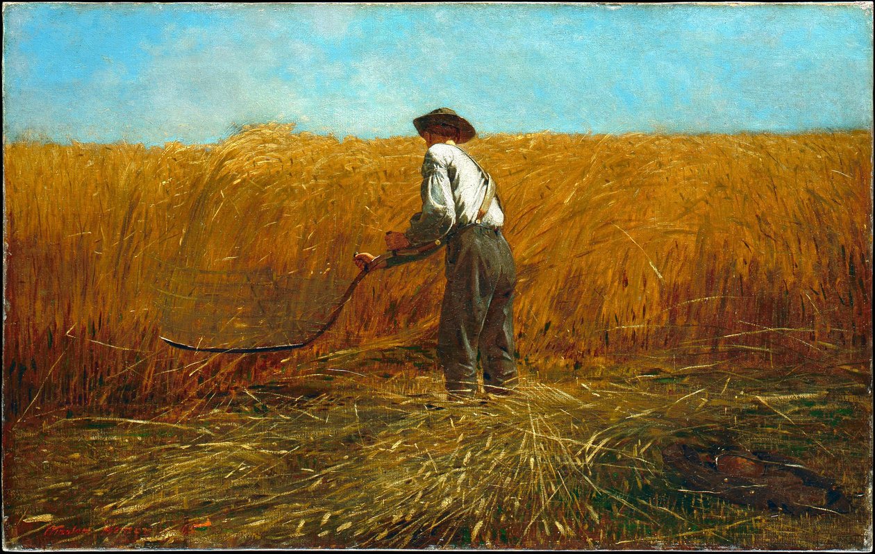 Der Veteran auf einem neuen Feld von Winslow Homer
