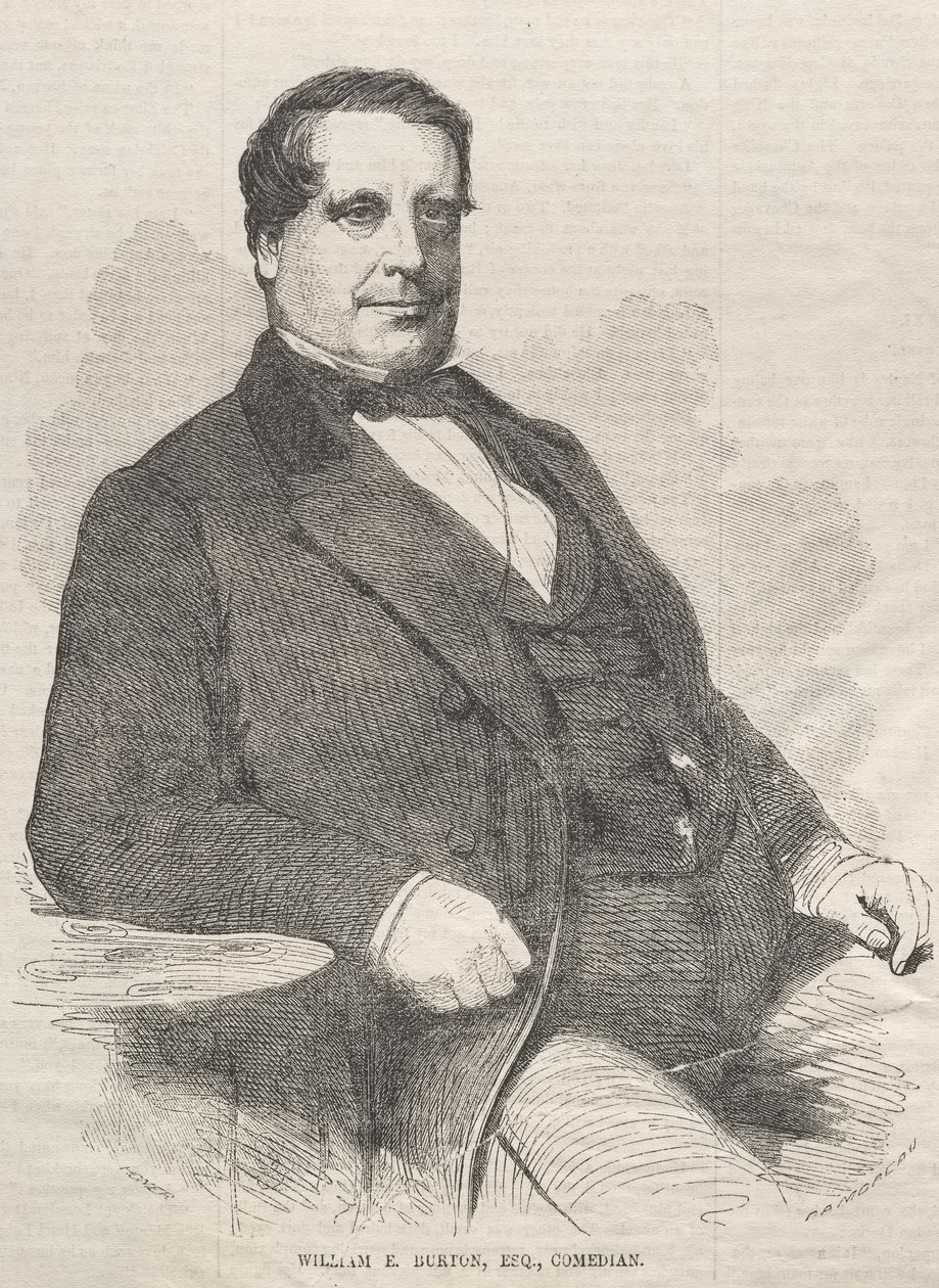 William E. Burton, Esq., Komiker von Winslow Homer