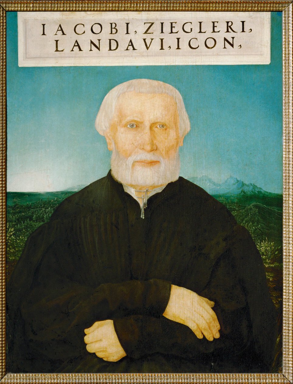 Der Humanist Jakob Ziegler von Wolf Huber