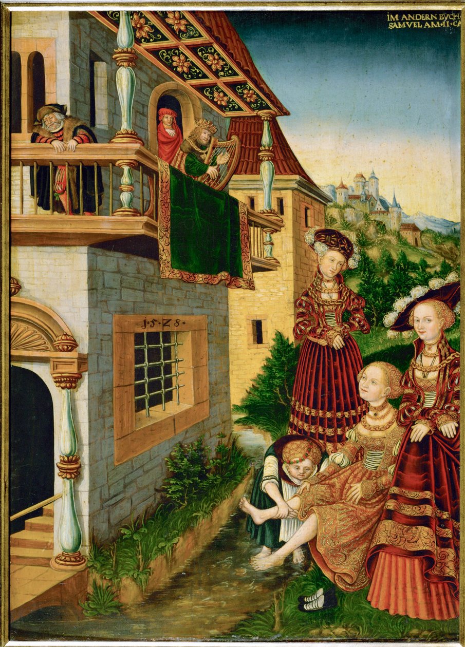 David und Bathseba von Wolfgang Krodel