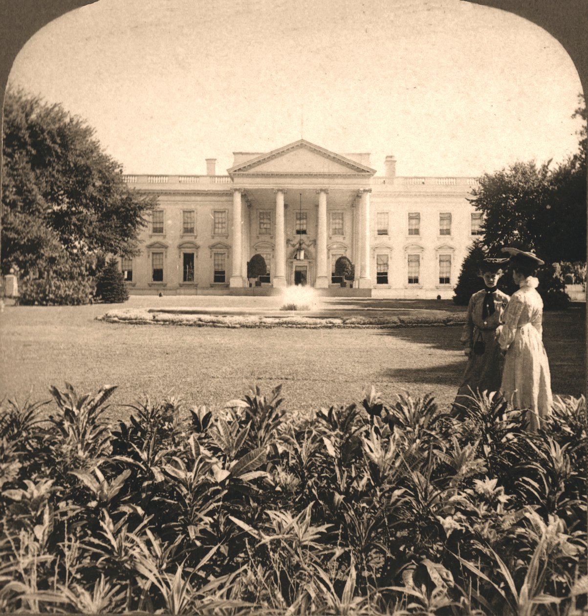 Das Weiße Haus, Washington D.C., 1908 von Works and Sun Sculpture Studios