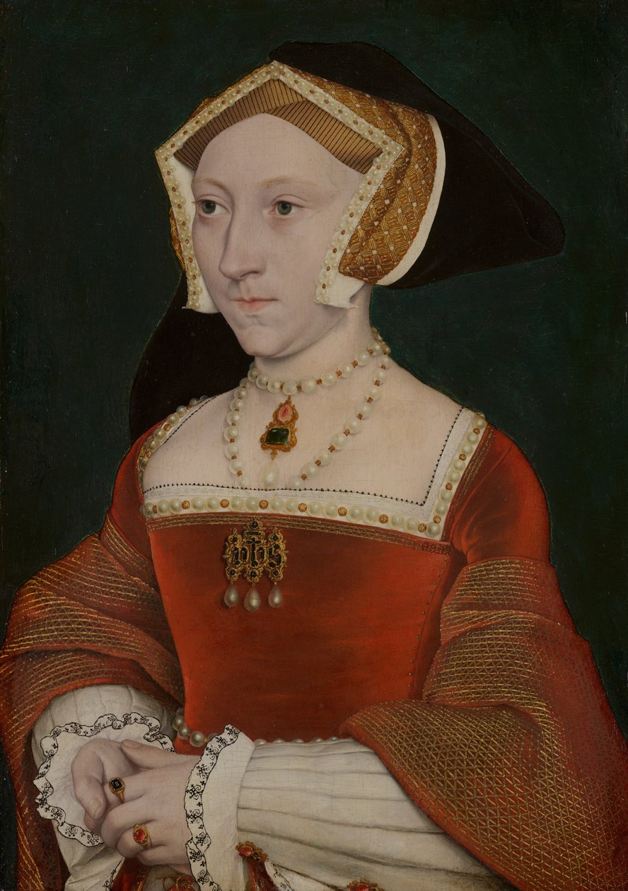 Porträt von Jane Seymour (1509?-1537) von Workshop of Hans Holbein the Younger