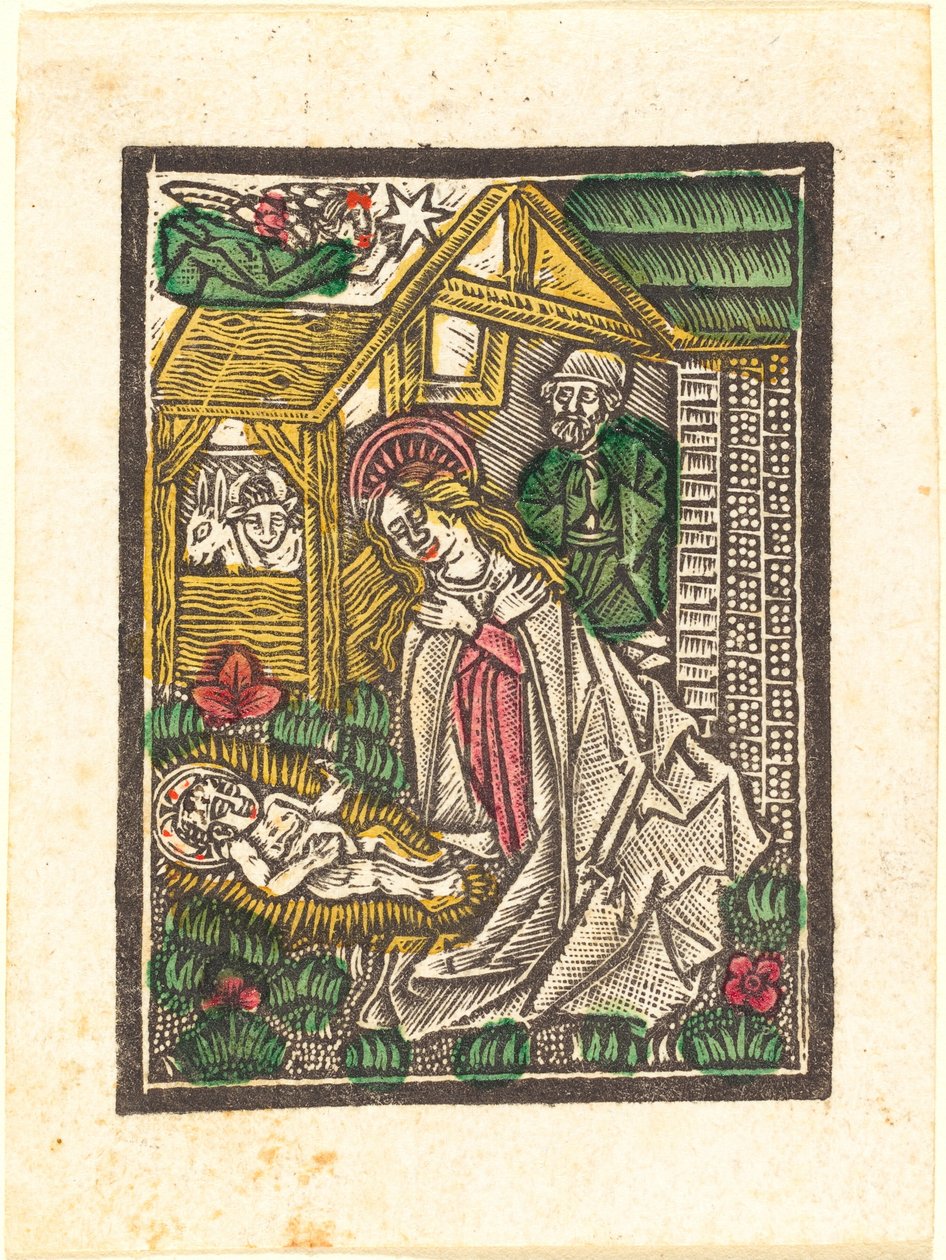 Die Geburt Christi von Workshop of Master of the Aachen Madonna