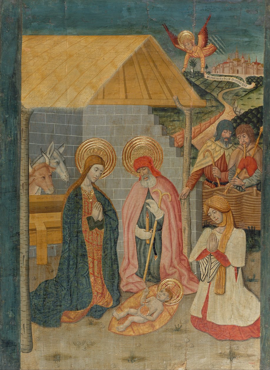 Geburt Christi von Workshop of Pedro García de Benavarre