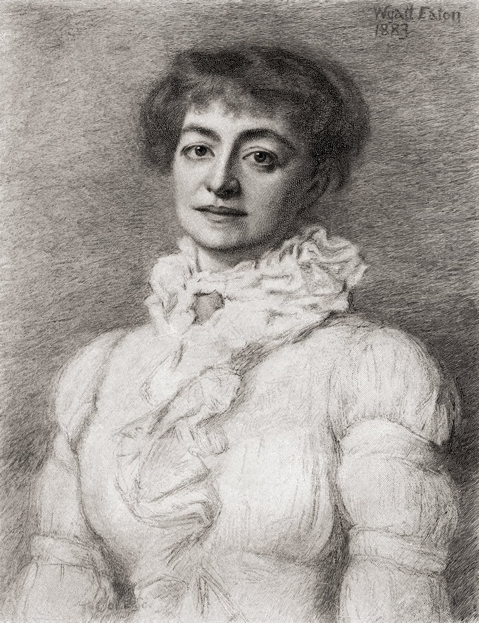 Helena Modjeska, aus The Century Illustrated Monthly Magazine, veröffentlicht 1884 von Wyatt Eaton
