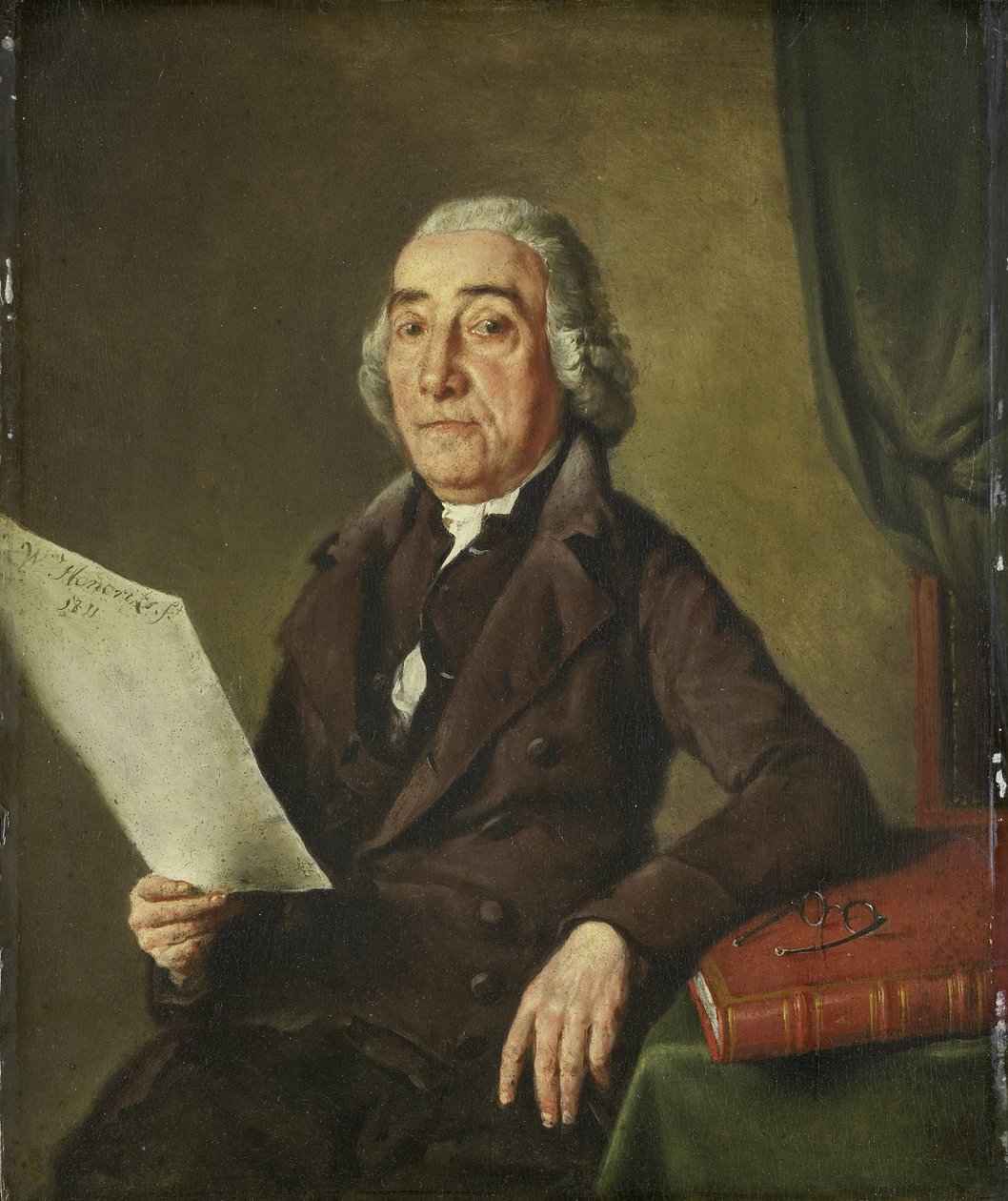 Jacob de Vos Sr (1735-1833), Amsterdamer Kunstsammler von Wybrand Hendriks