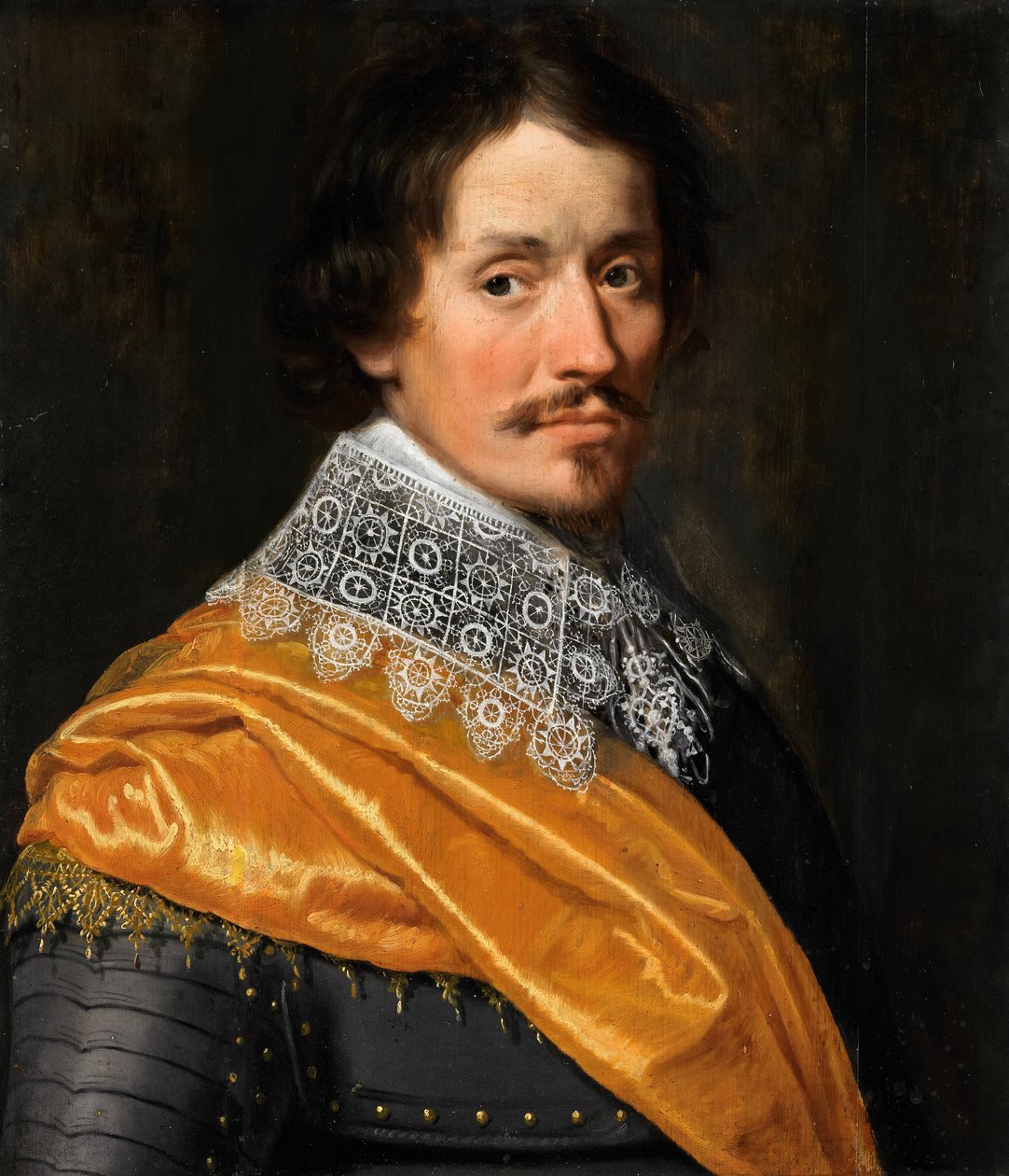 Porträt eines Offiziers, um 1625-1635 von Wybrand Simonsz. de Geest