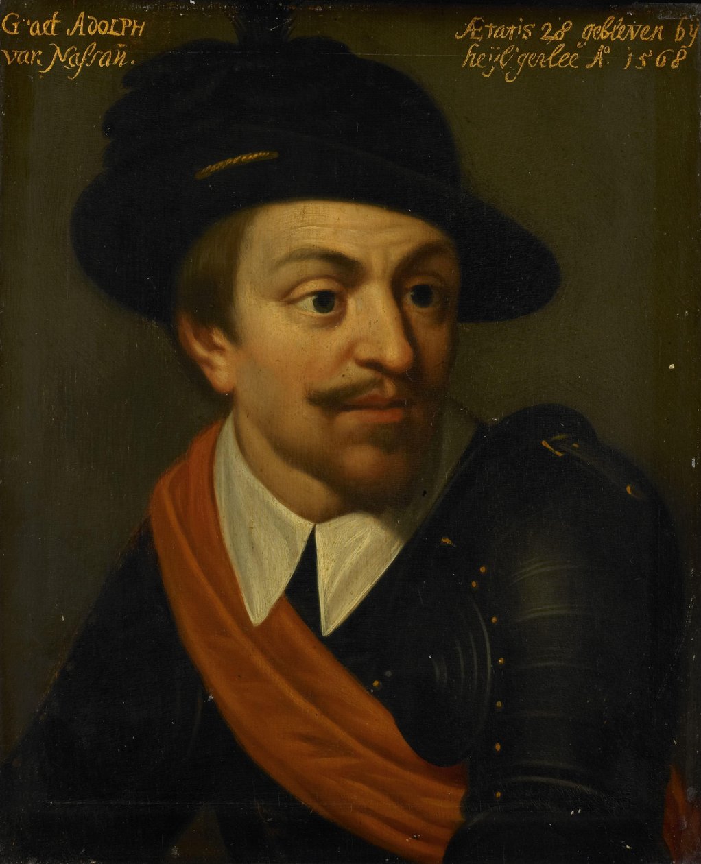 Porträt von Adolf, Graf von Nassau von Wybrand de Geest (I) (workshop of)