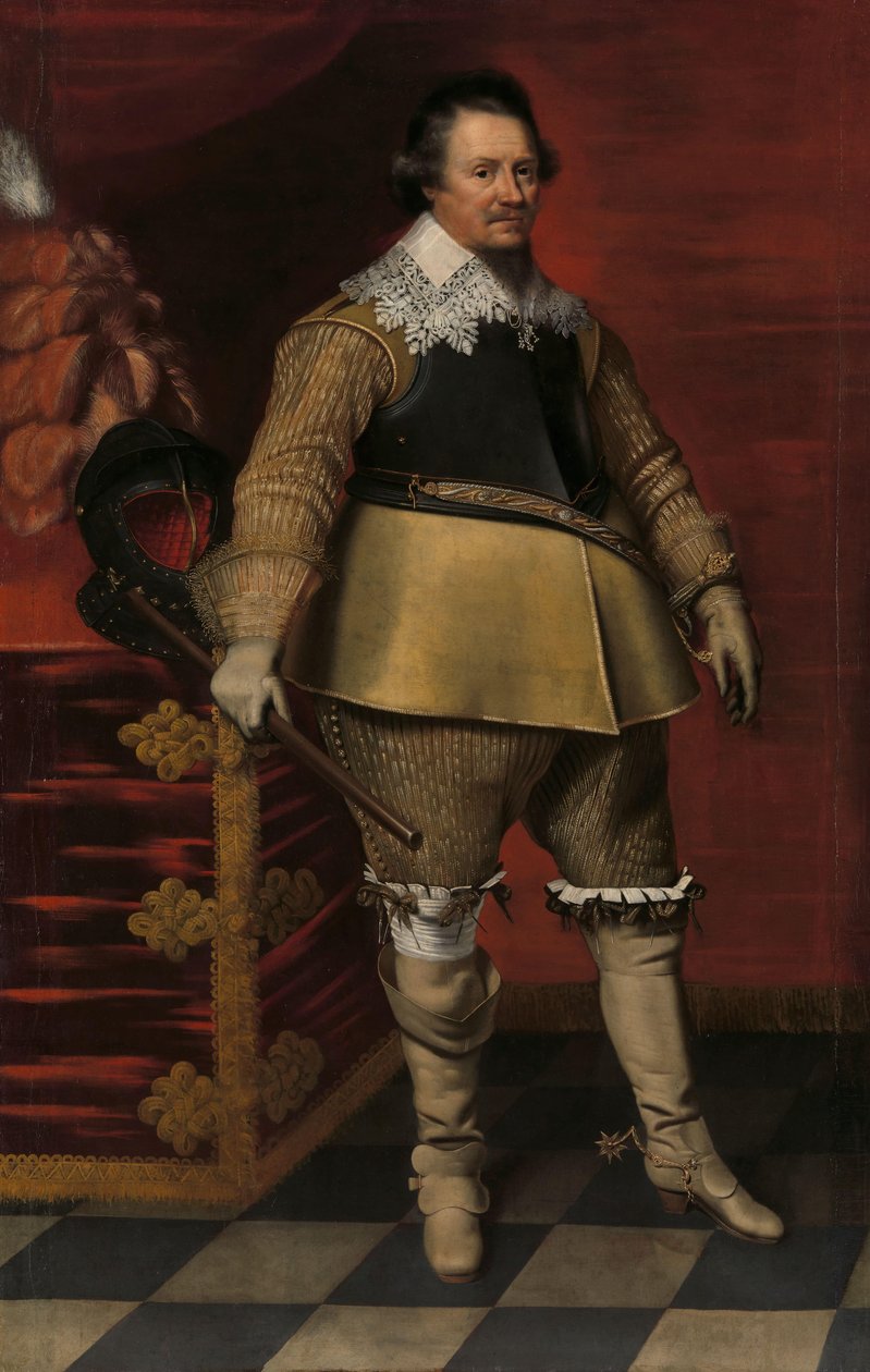 Porträt von Ernst Casimir I., Graf von Nassau-Dietz von Wybrand de Geest (I)