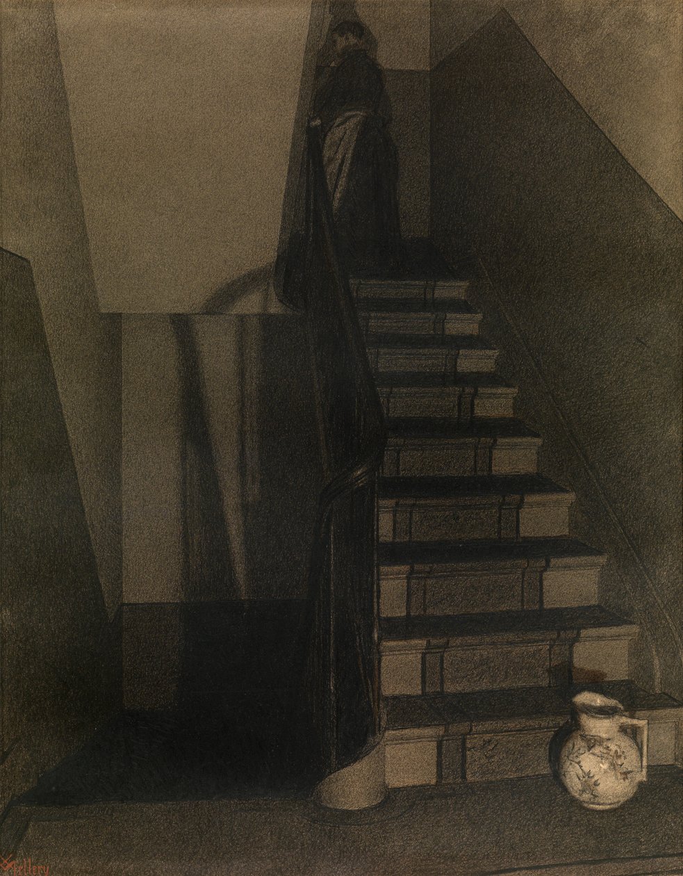 Die Treppe von Xavier Mellery