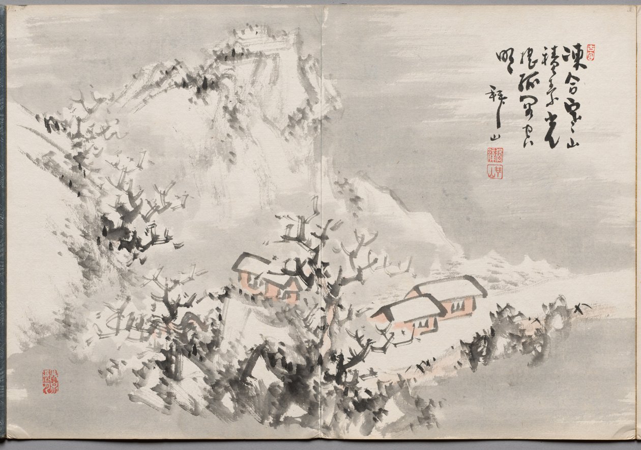Malerei Dreizehn aus dem Album der Gemälde von Haizan von Yoshitsugu Haizan