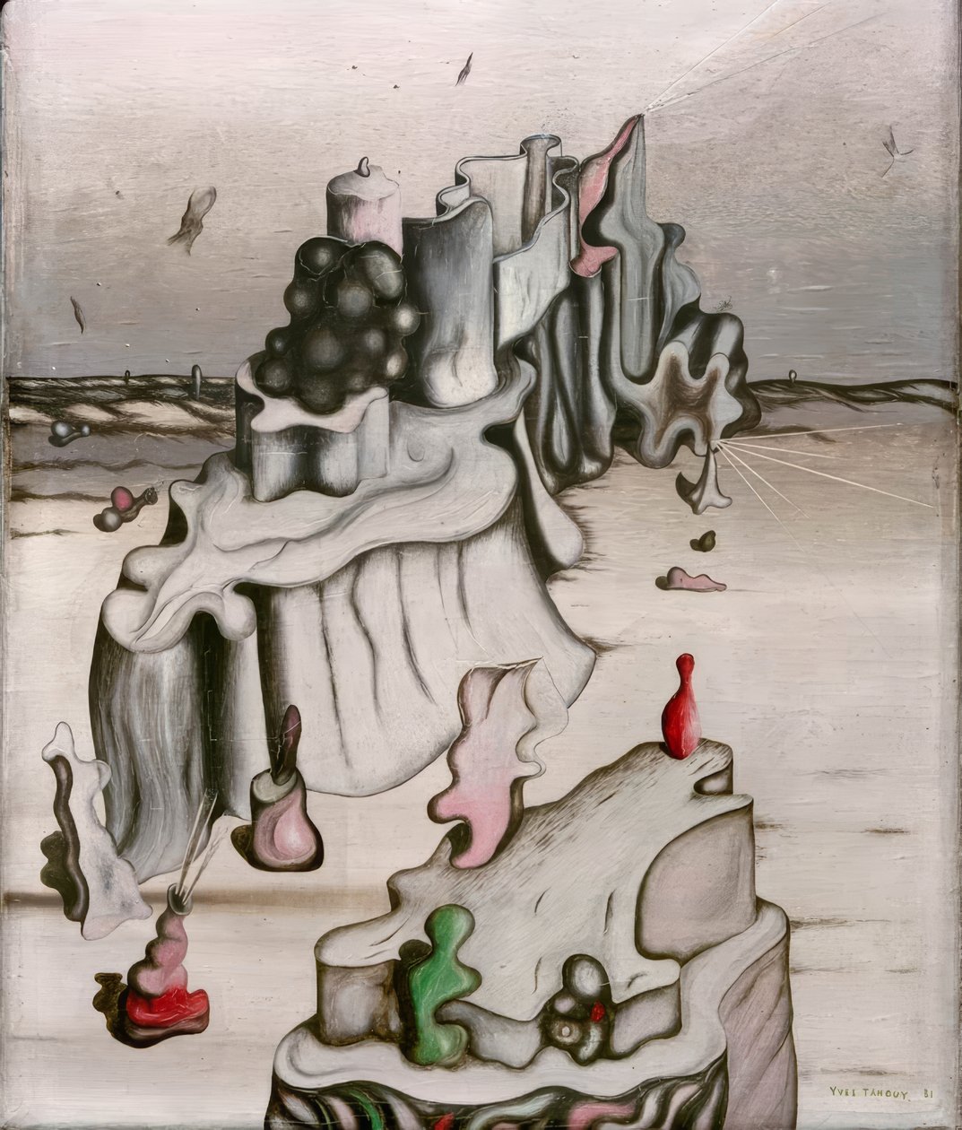 Der Turm des Westens von Yves Tanguy