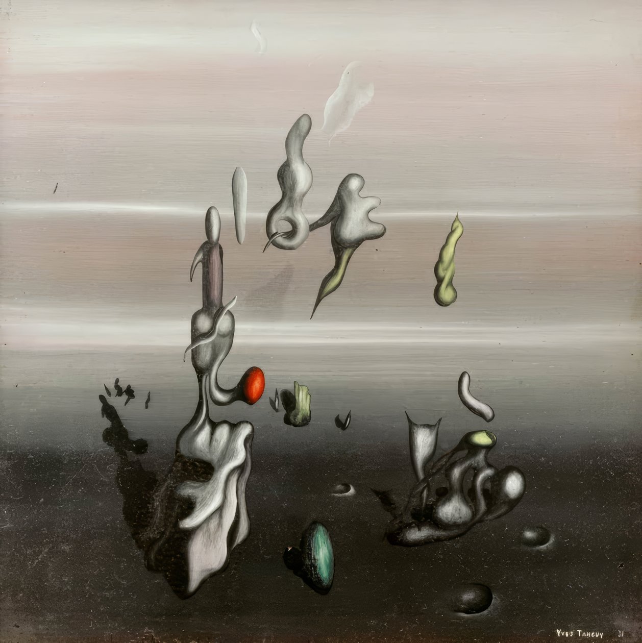 Ohne Titel von Yves Tanguy