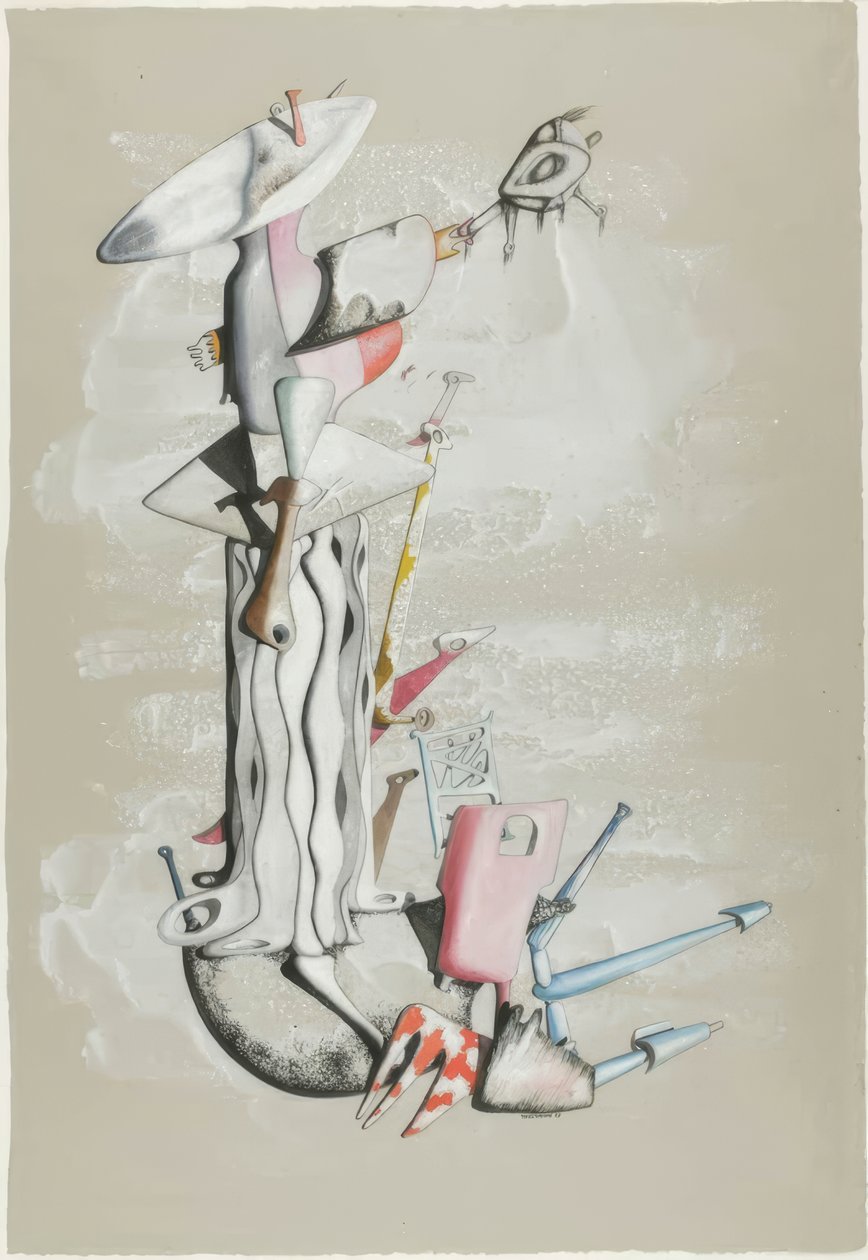 Schwimmendes Gras von Yves Tanguy