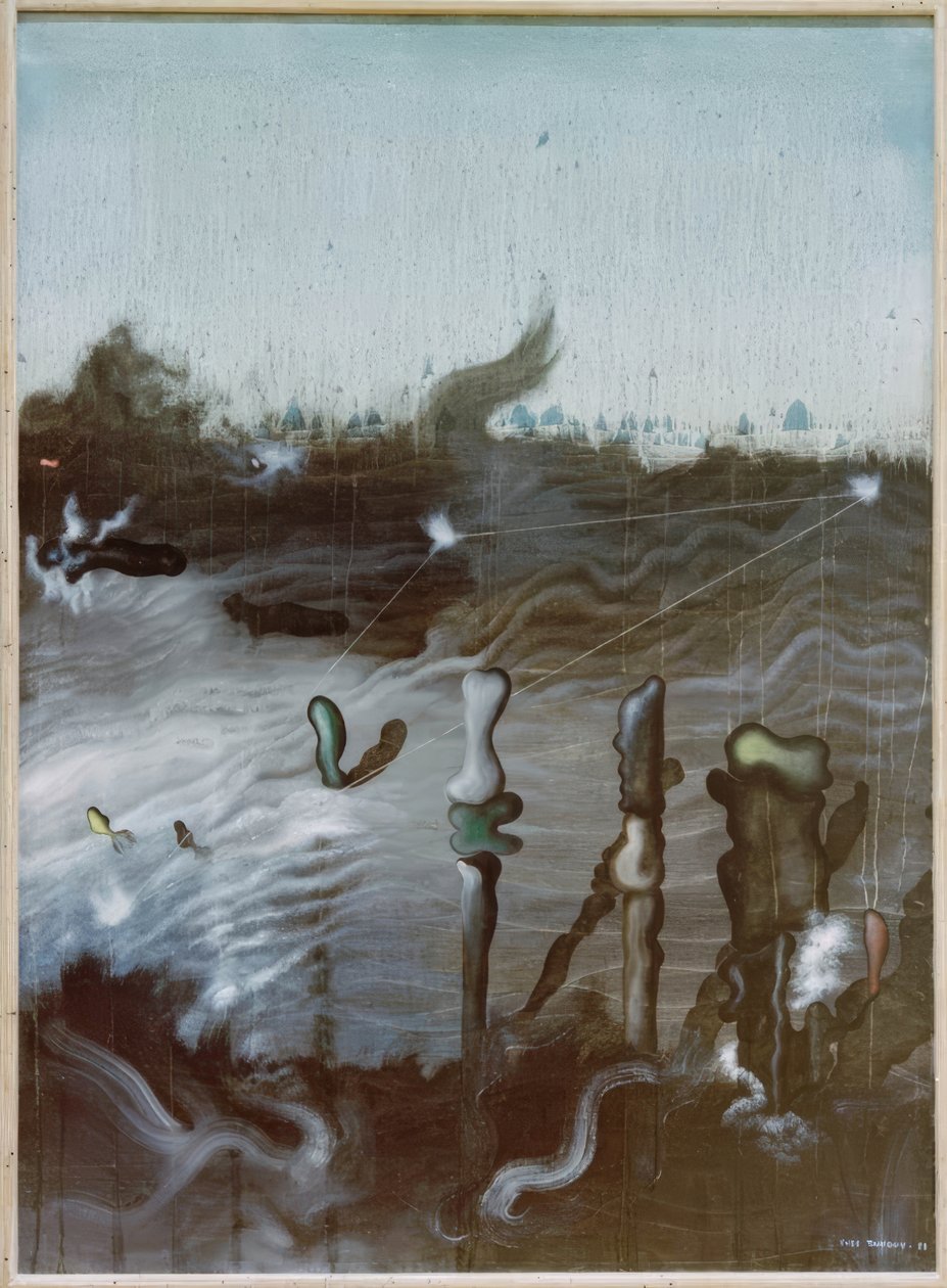 Verschwiegene Tiefen von Yves Tanguy