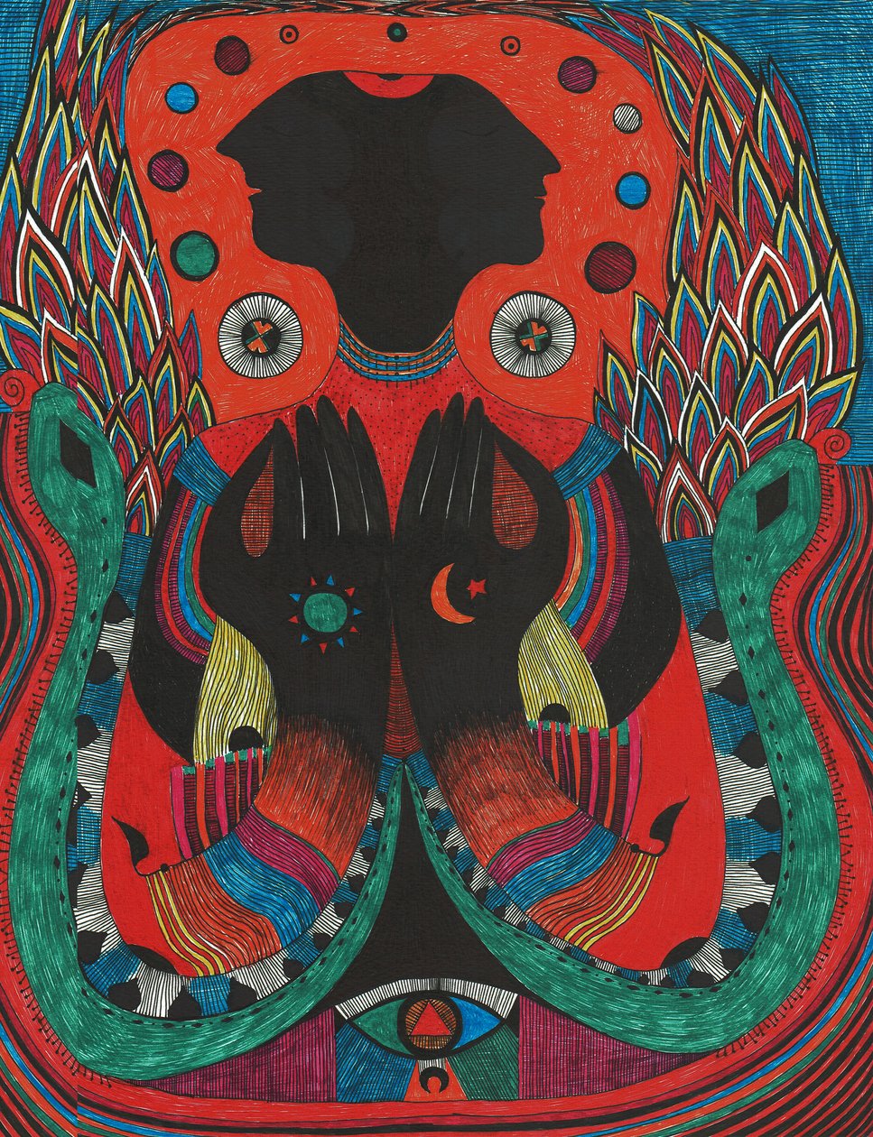 Vollmond von Zanara Sabina Nedelcheva-Williams