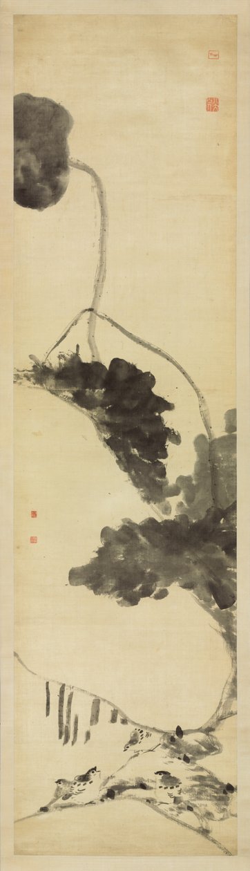 Vögel und Enten von Zhu da Bada Shanren
