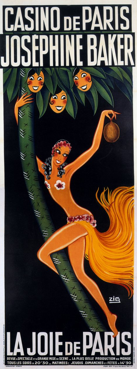 Plakat für die Show 