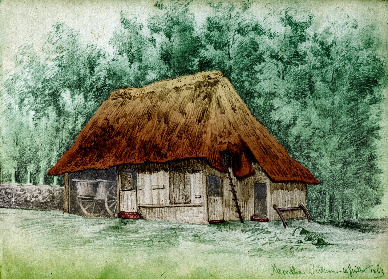 Ein Müller im Westen Frankreichs. 1863 von . .