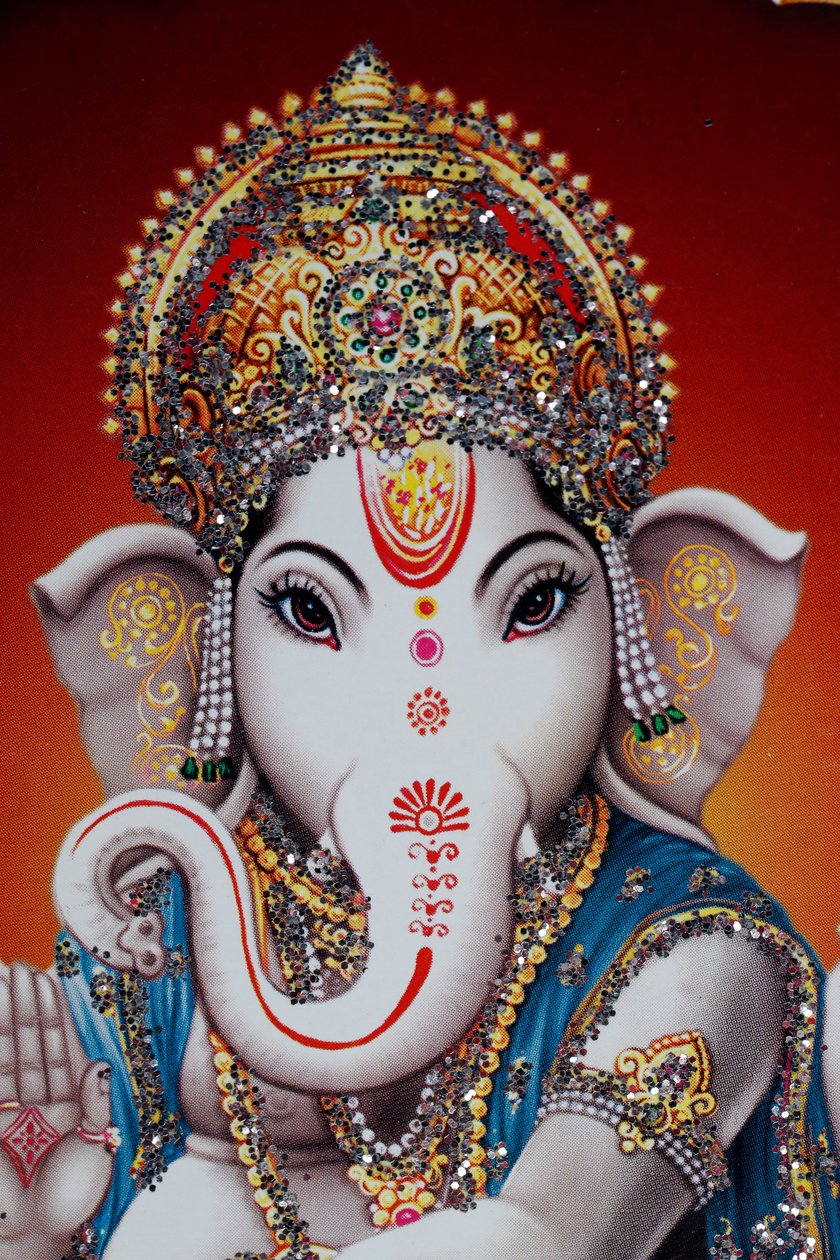 Ganesha oder Ganapati: der elefantenköpfige Hindu-Gott von . .