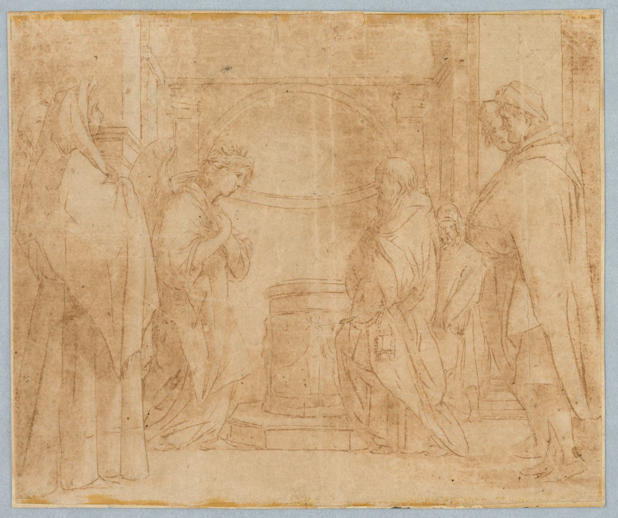 Kopie nach Verkündigung des Engels an Zacharias von after Andrea del Sarto