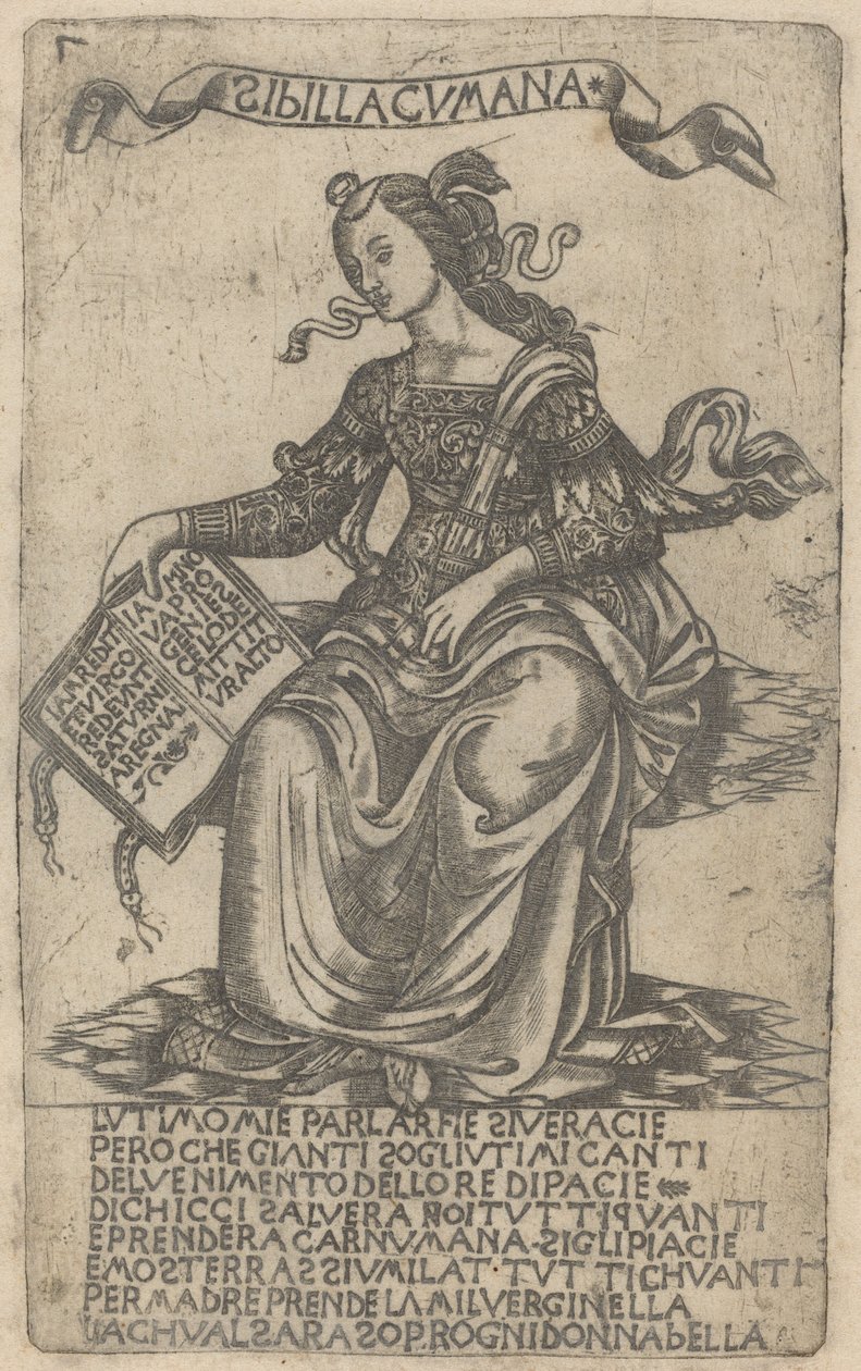Kumäische Sibylle von after Baccio Baldini