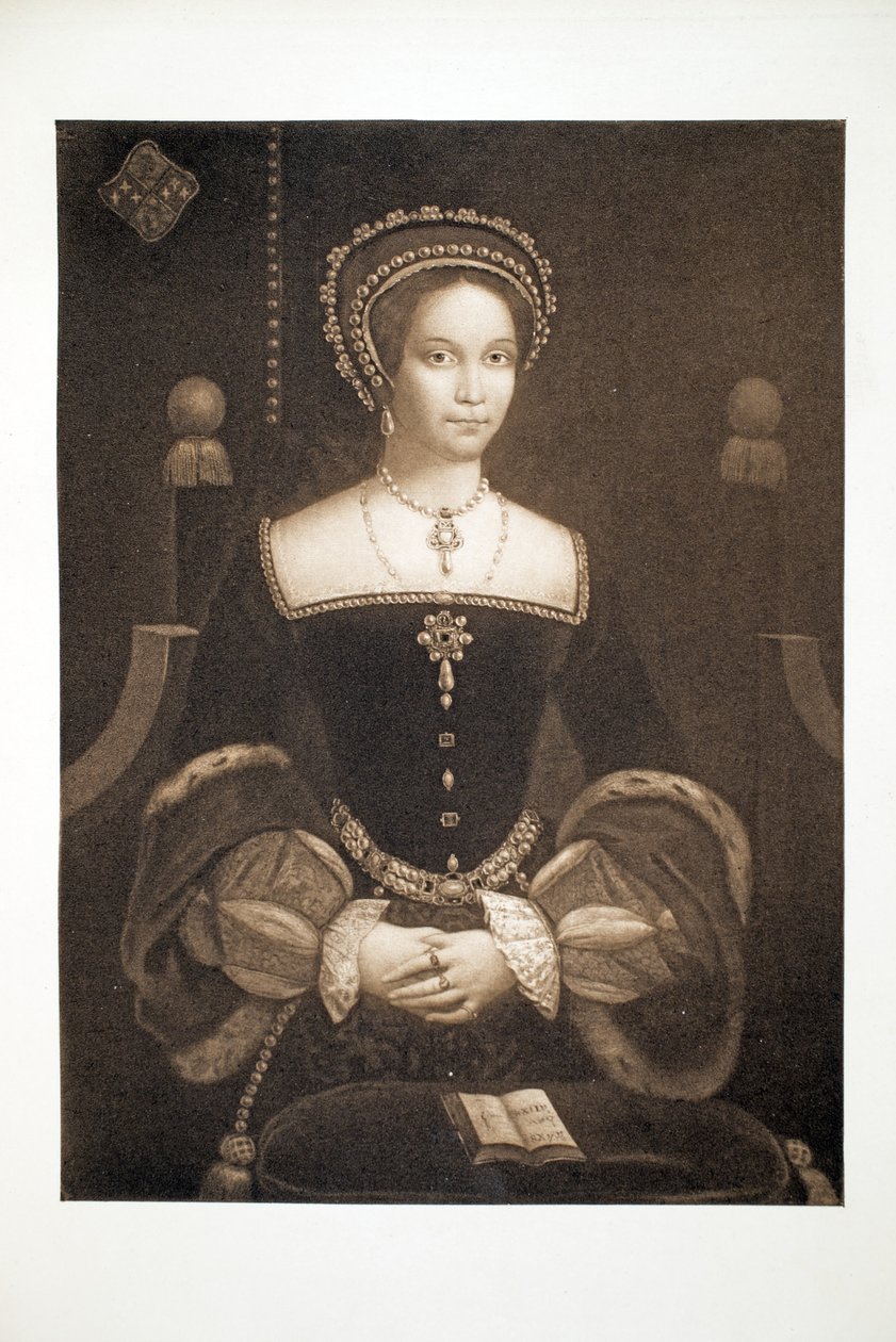 Prinzessin Maria, später Königin Maria I., ca. 1537, veröffentlicht 1902 (Kollotypie) von after English School