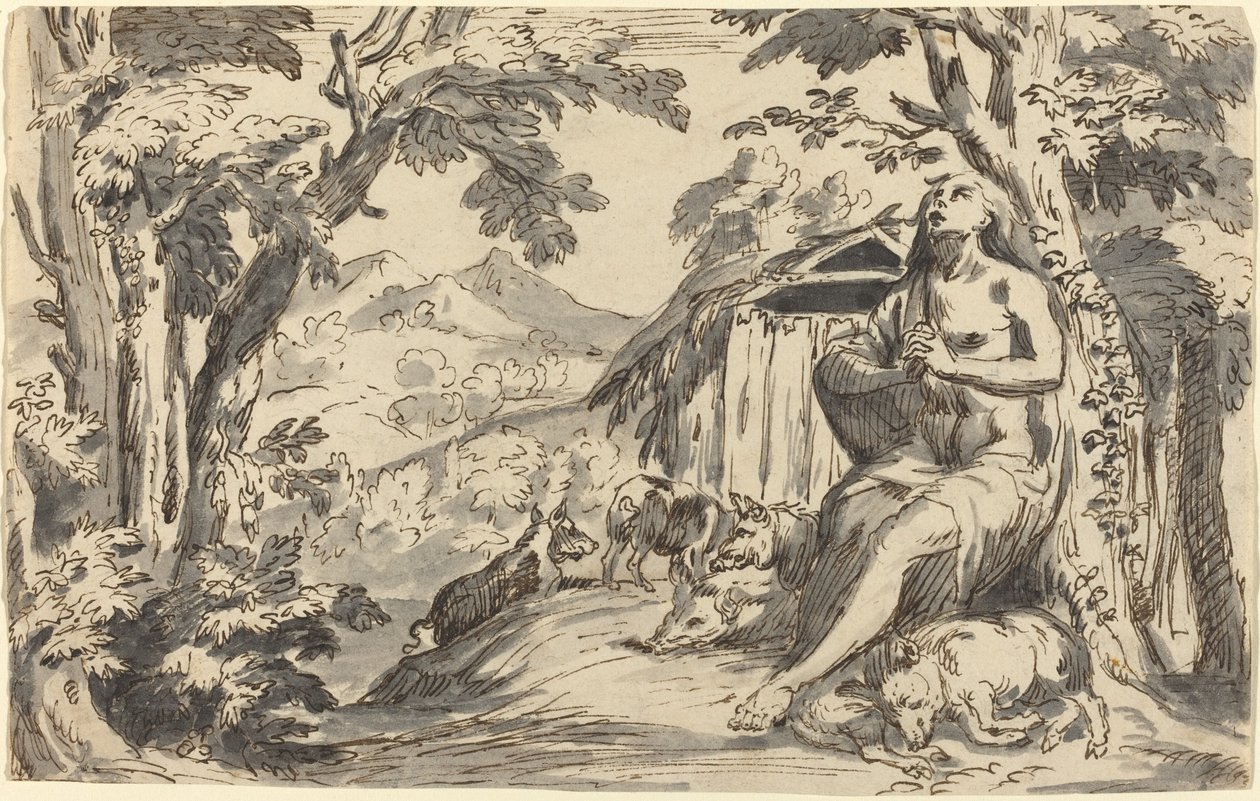 Der verlorene Sohn von after Pietro Testa