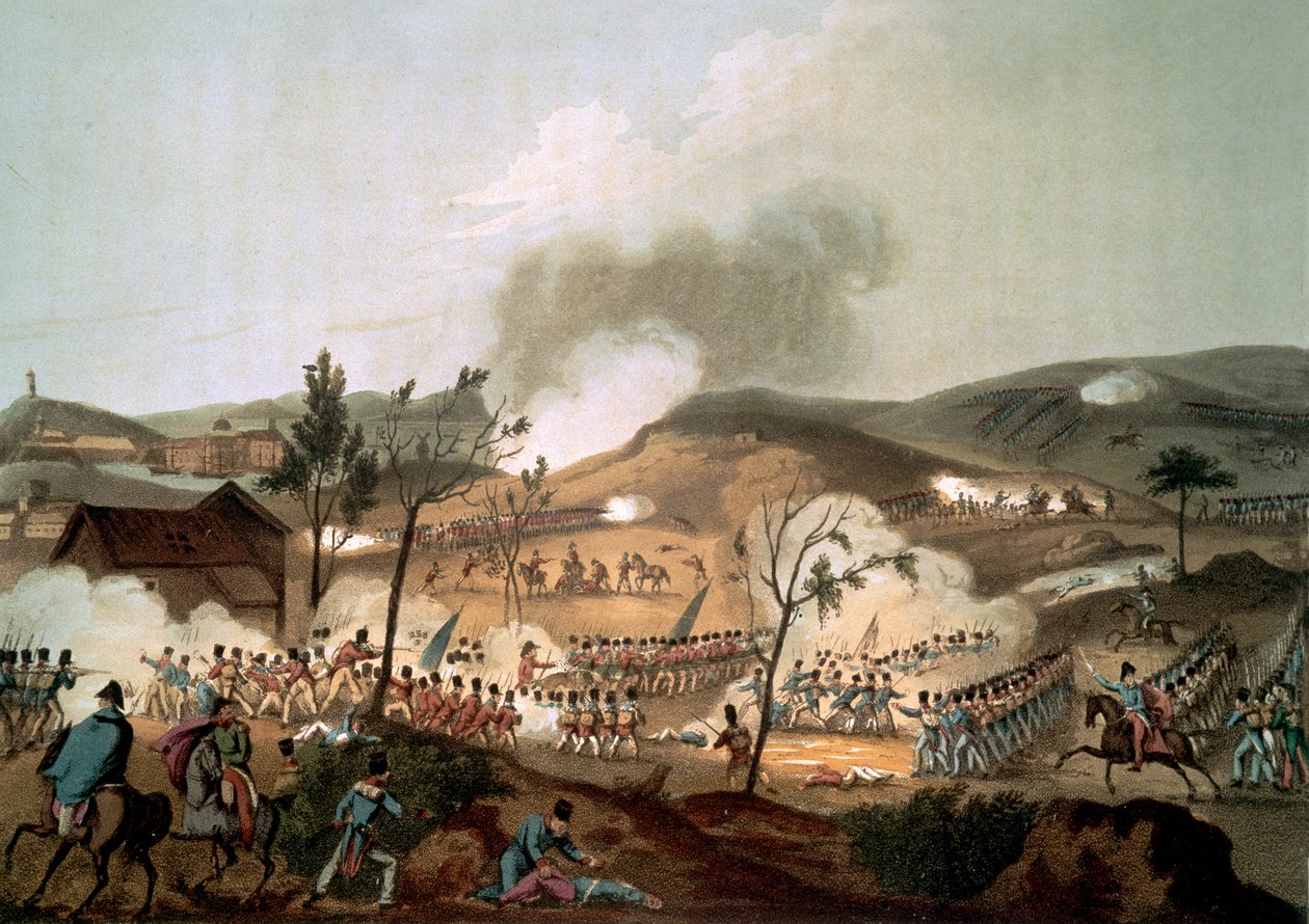 Schlacht von Corunna, 17. Januar 1809 von after William Heath
