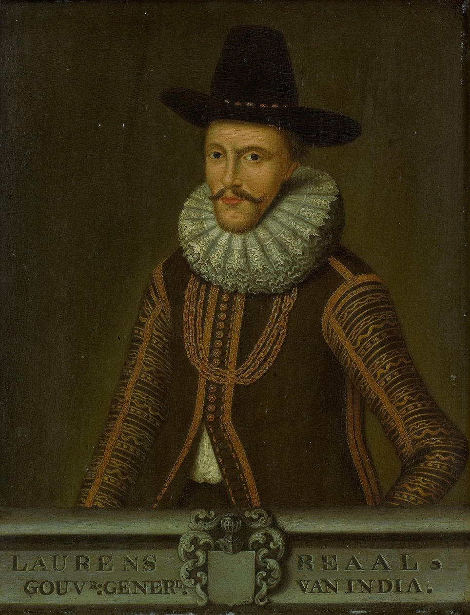 Porträt von Laurens Reael, Generalgouverneur der Niederländischen Ostindien von anonymous (copy after)