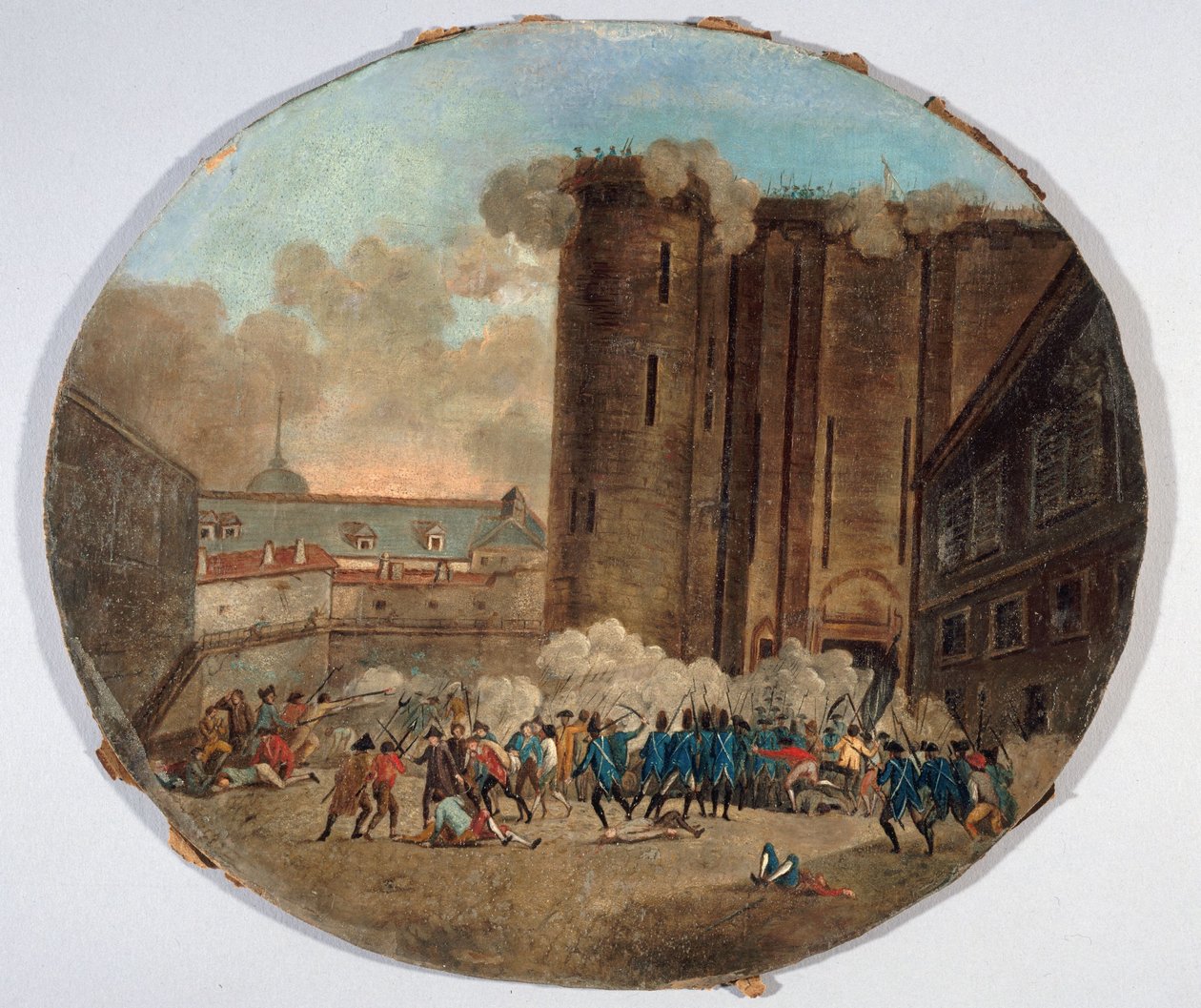 Sturm auf die Bastille, 14. Juli 1789 (P707-1) von anonymous 