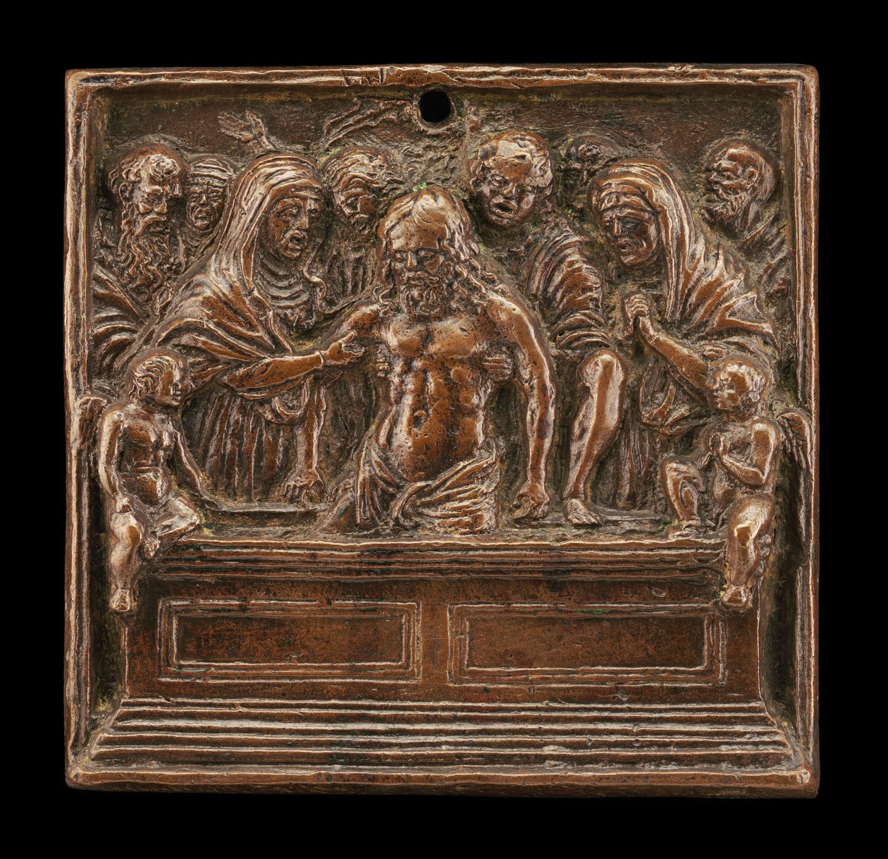 Die Grablegung von called Riccio Andrea Briosco