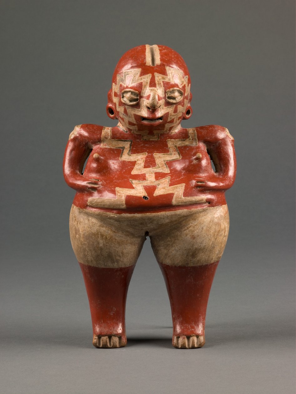 Weibliche Figur, Spätformative Periode, um 500-0 v. Chr. von culture Chupícuaro
