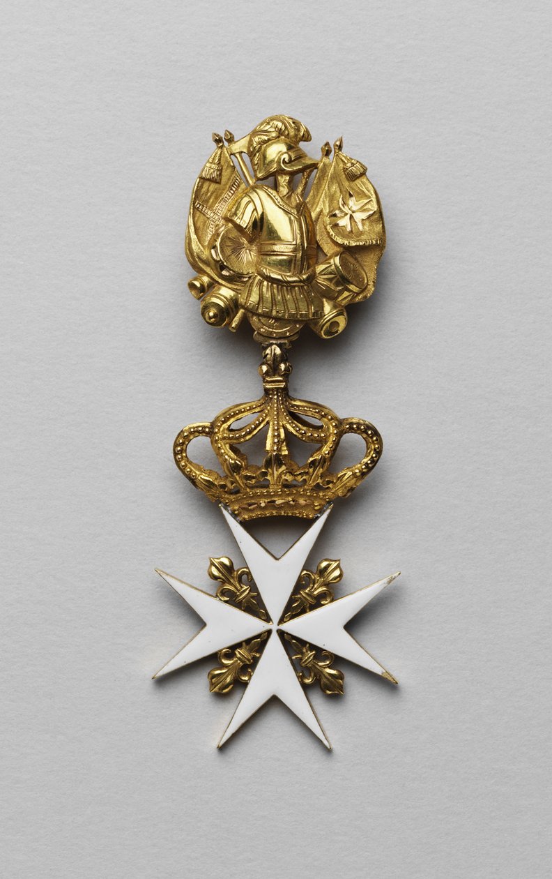 Das Malteserkreuz von Maria Fjodorowna, Spätes 18. Jahrhundert von decorations and medals Orders