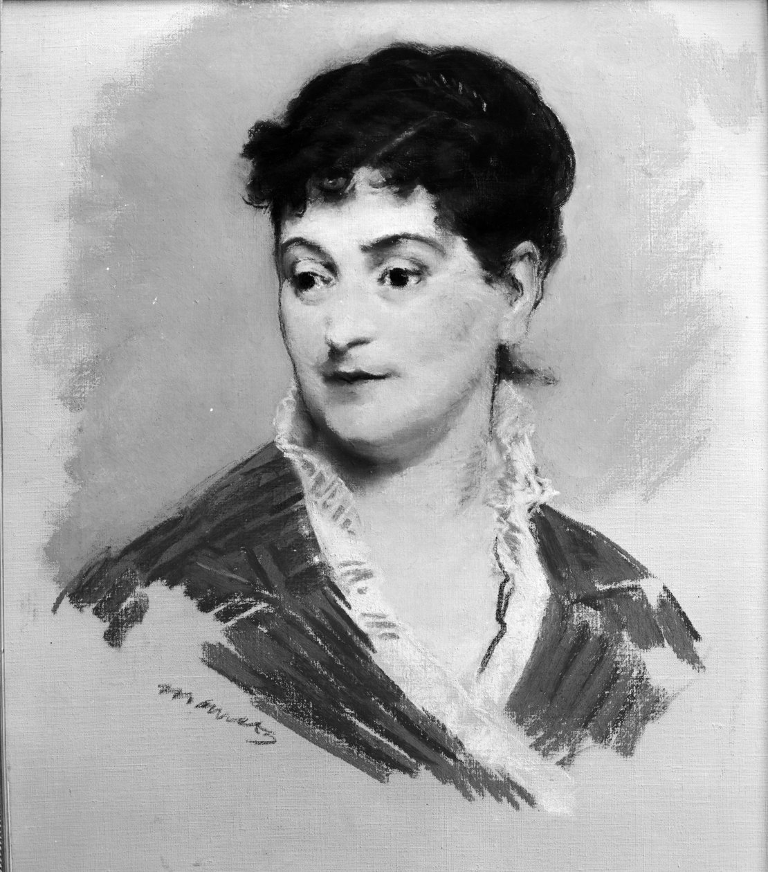 Porträt von Madame Emile Zola, 1874 von Édouard Manet