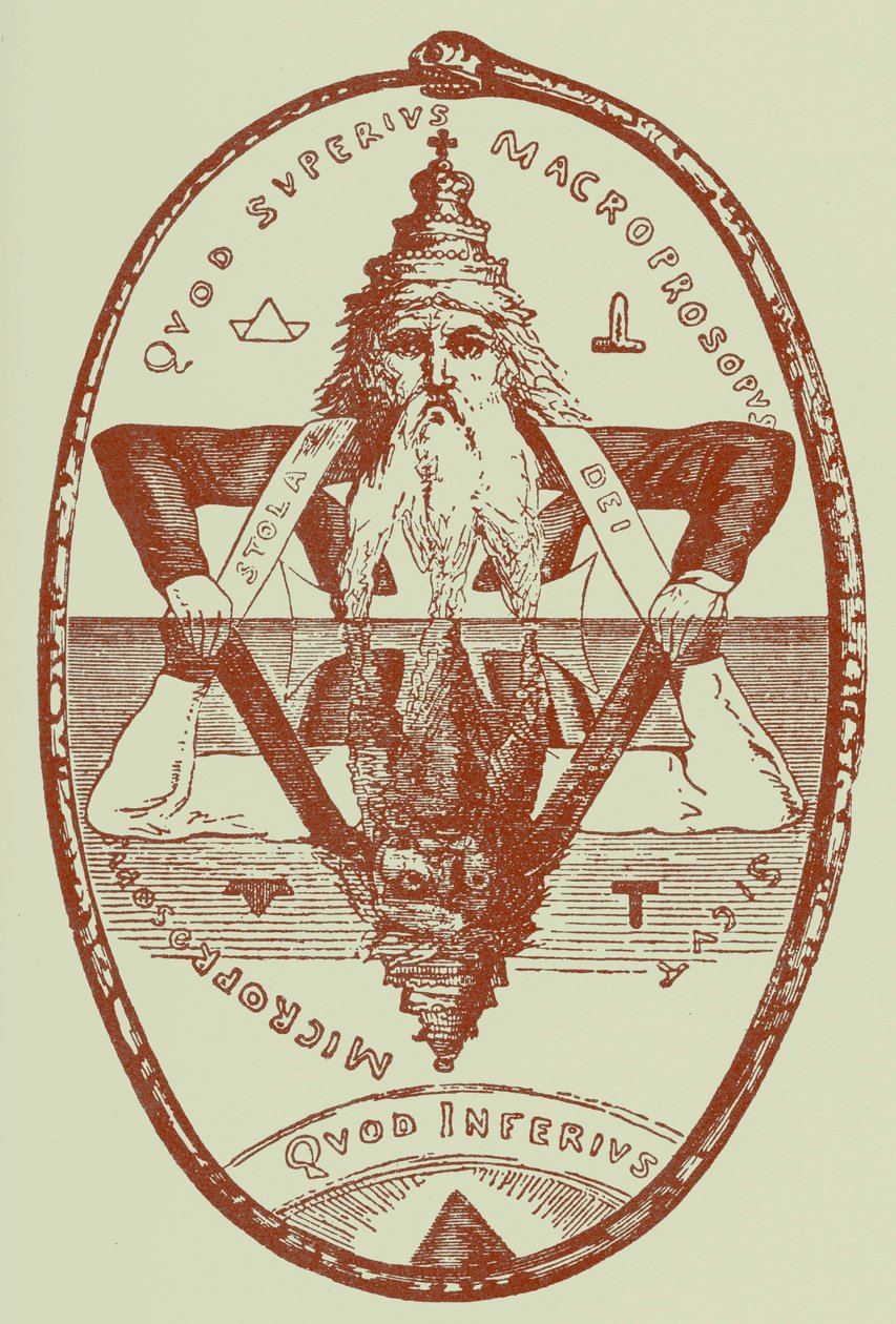 Das große Symbol von Salomon von Éliphas after Lévi