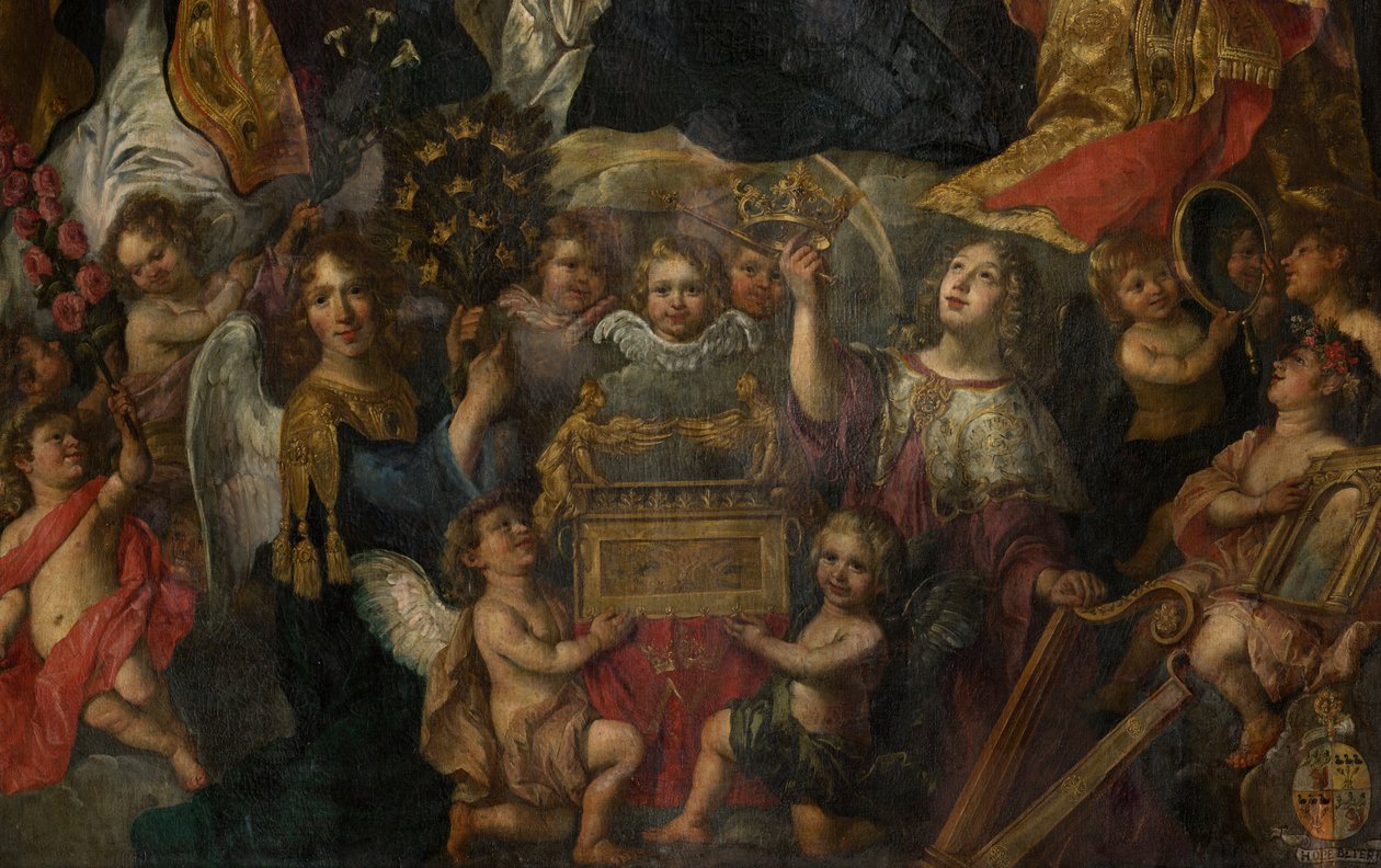 Pfarrkirche (Sint-Walburgakerk). Gemälde. Nicolas De Liemaeckere von or Liemaecker Nicolaas de Liemakere