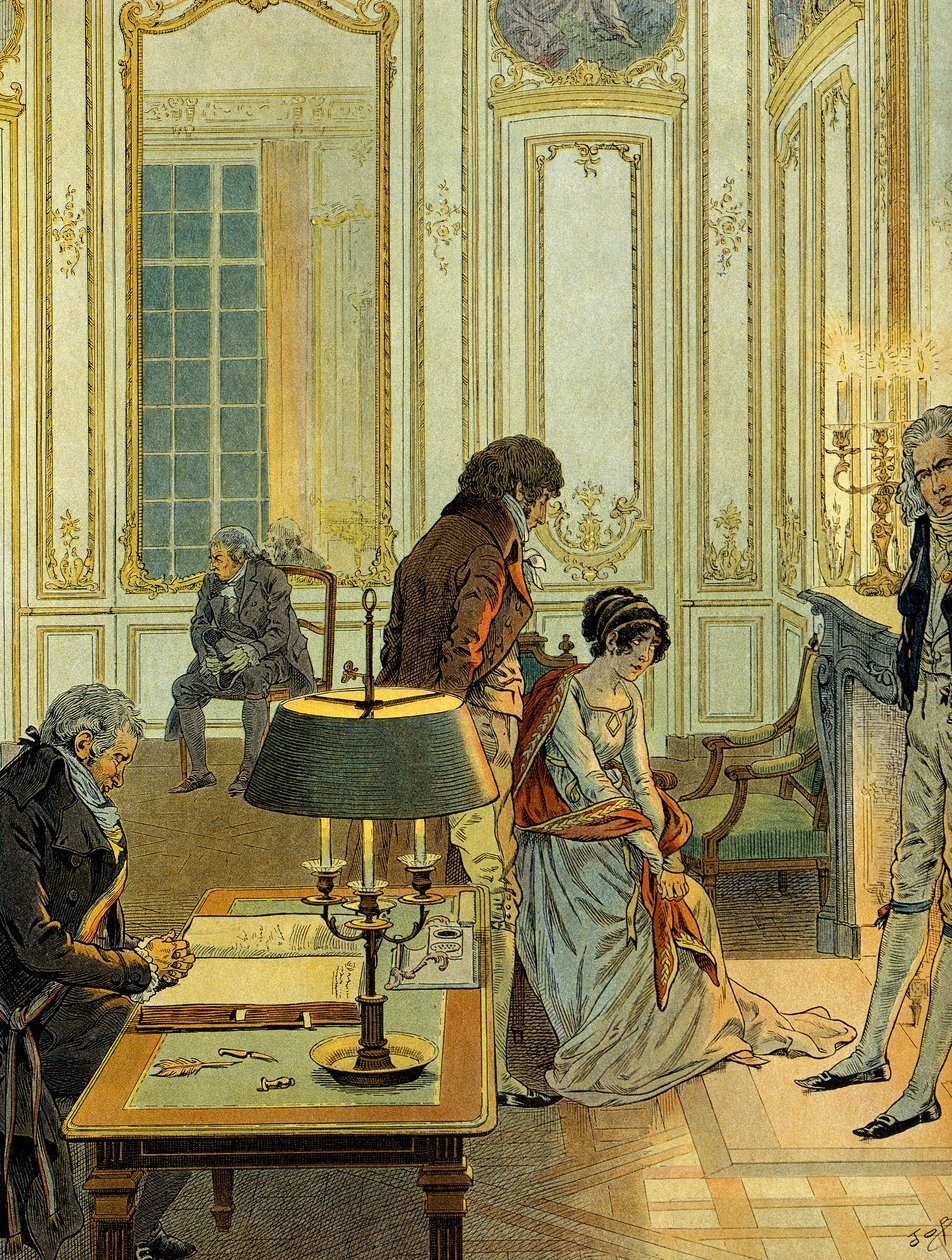 Tag der standesamtlichen Hochzeit von Napoleon I. Bonaparte von pseudonym for Onfray de Breville Job
