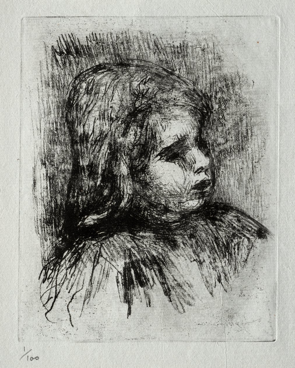 Claude Renoir, drei Viertel nach rechts von workshop of Peter Vischer